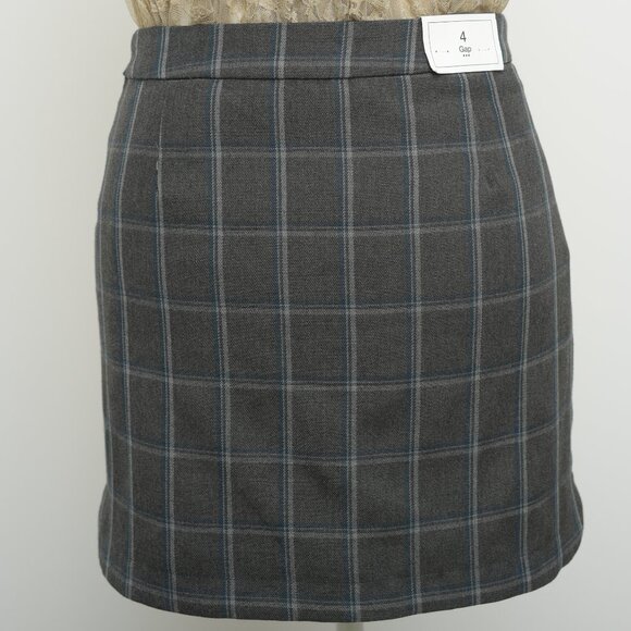 GAP Mini Skirt, Size 4, Grey colour - Picture 2 of 7